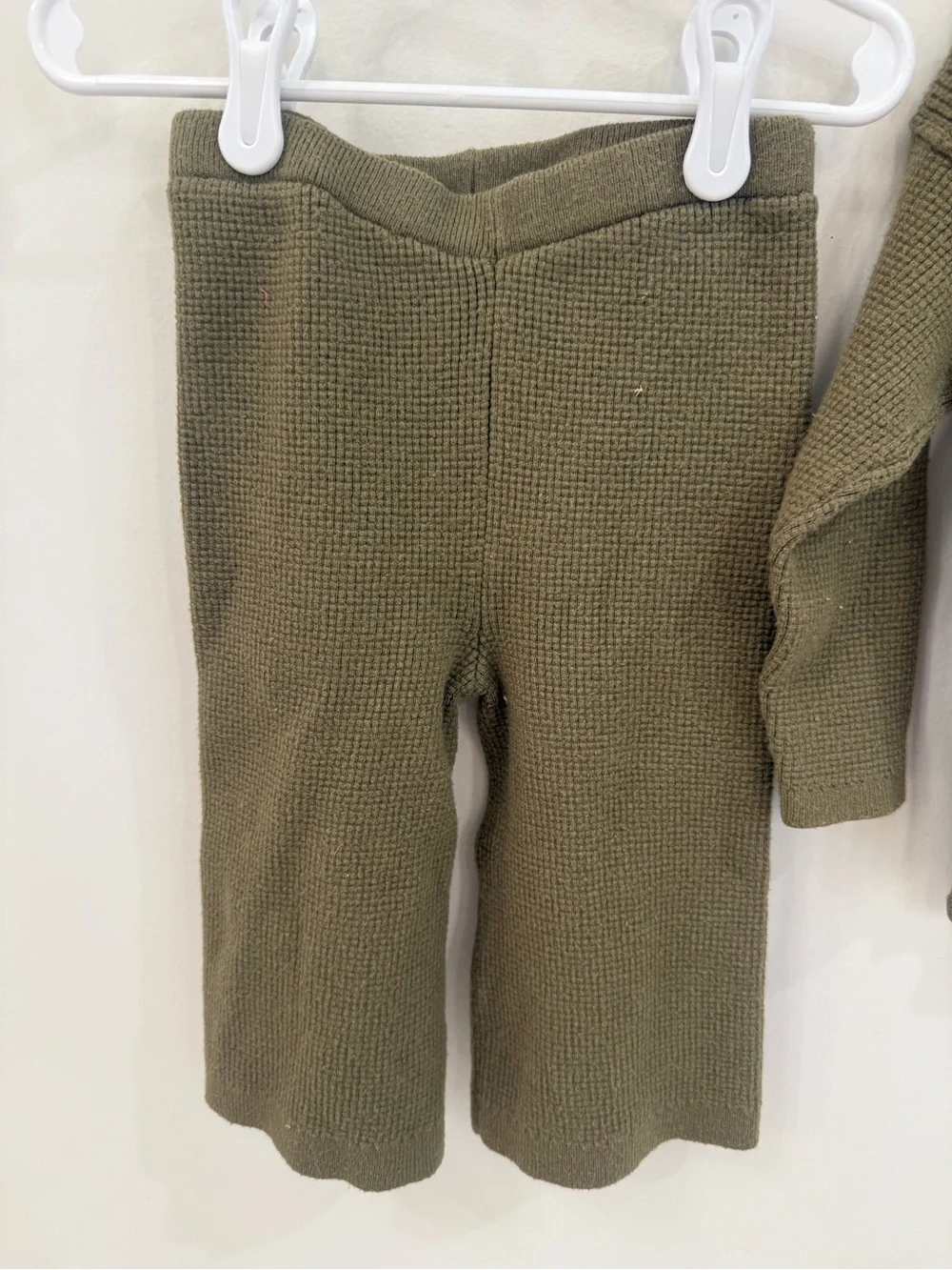 Modern Moments Henley Sweater and Wide-Leg Pant Set
